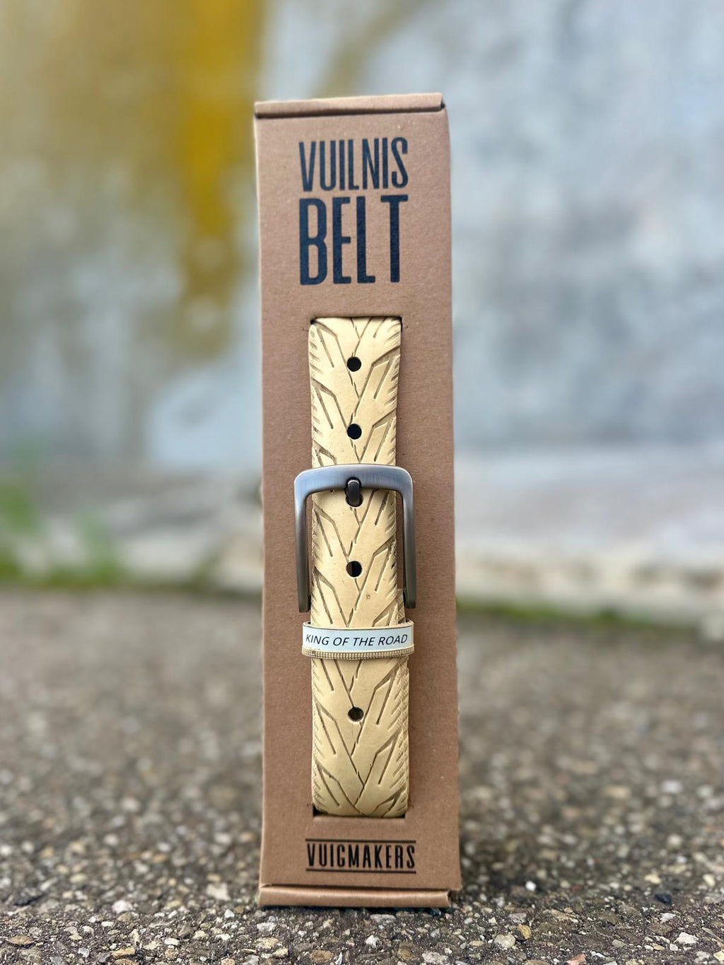 King of the Road TireBelt - White