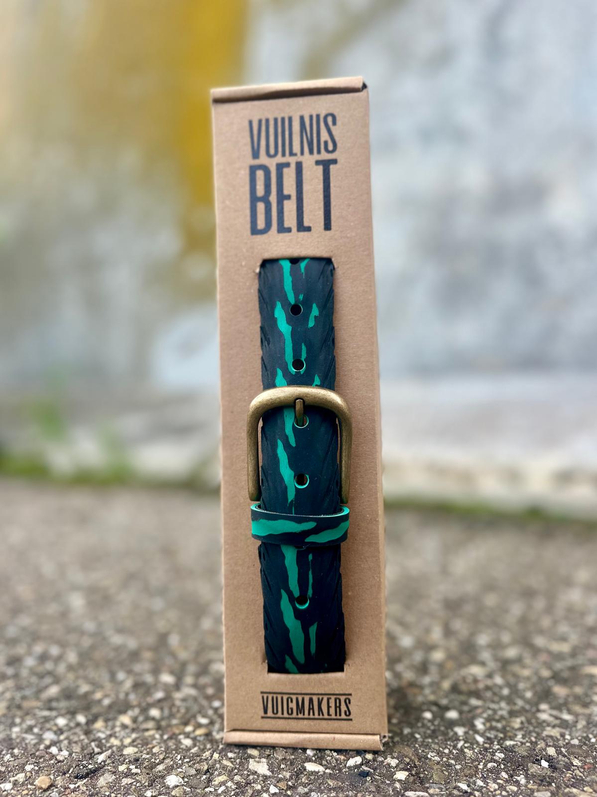 Dash Trash Waste Belt - Black & Green